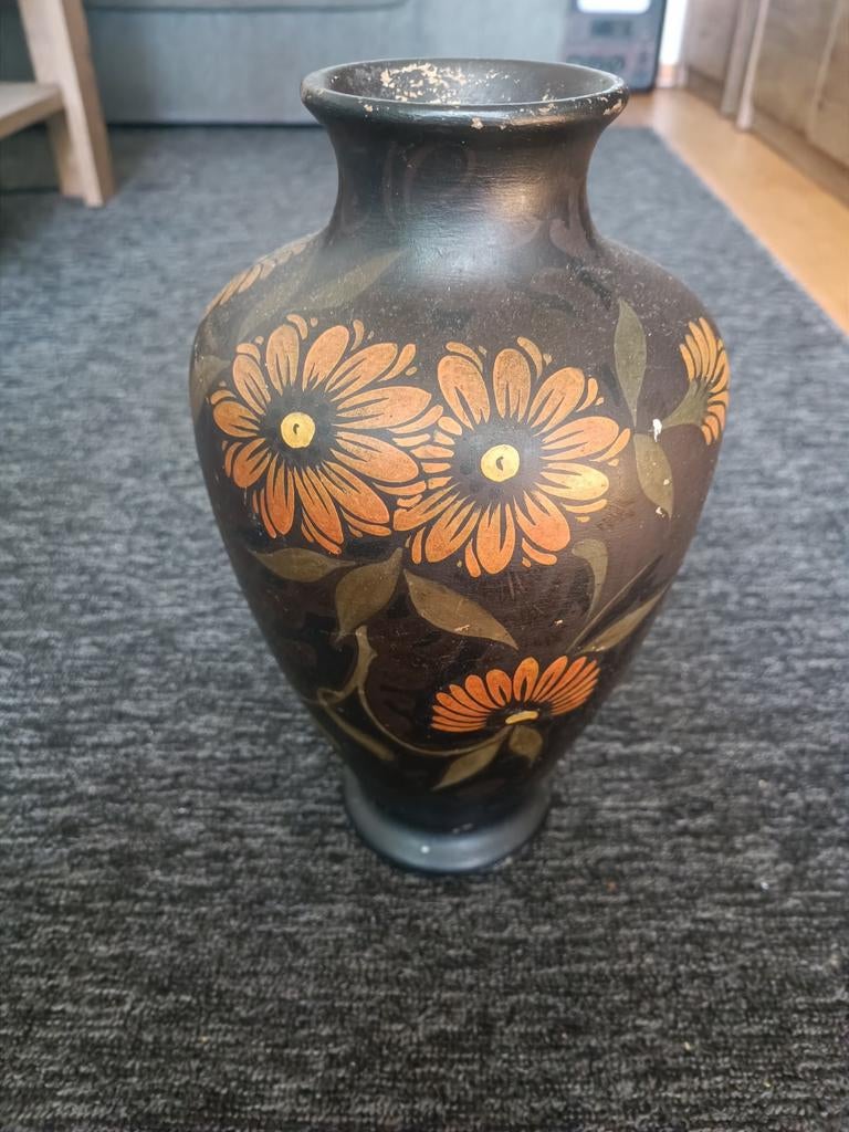 vintage/retro keramieken vaas, Antiek en Kunst, Ophalen of Verzenden