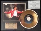 Michael Jackson King of Pop Beat It 24kt Goud Plaat Limited, Ophalen of Verzenden, Zo goed als nieuw, Overige formaten