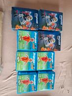 Playmobil figuren: Brandweerman en voetballer sets, Ophalen of Verzenden