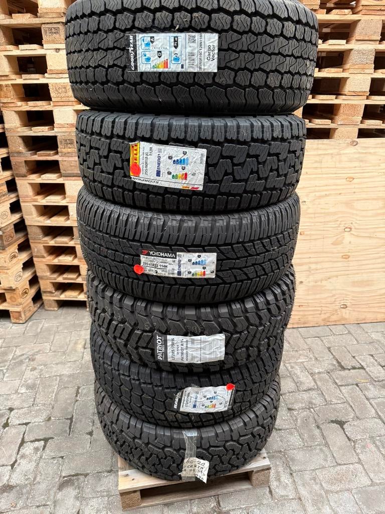 6 st. Nieuwe Terrein Auto Banden, Ophalen, 18 inch, Nieuw, Band(en)