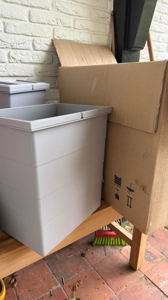 Hailo afvalsysteem keukenkastje, Huis en Inrichting, Keuken | Keukenelementen, Ophalen, 50 tot 100 cm, Zo goed als nieuw, Minder dan 100 cm