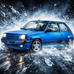 Renault 5 GT Turbo MK2 '89, blauw -1:18 - Solido