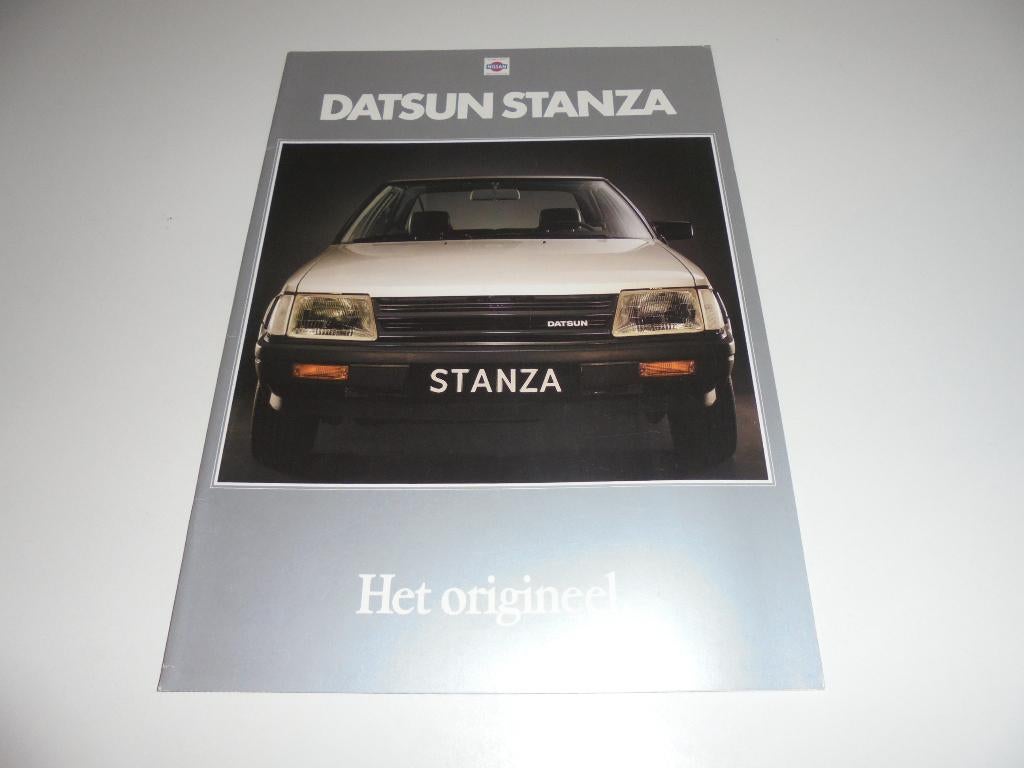 brochure Datsun Stanza  1982, Ophalen of Verzenden, Zo goed als nieuw, Overige merken