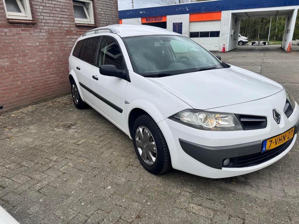 Renault Megane 1.5DCI 76KW Grand Tour VAN FAP 2010, Voorwielaandrijving, Stof, Zwart, Renault