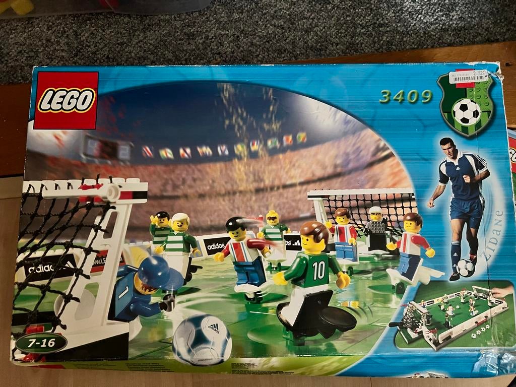 Lego Voetbalspel 3409, Kinderen en Baby's, Speelgoed | Duplo en Lego, Ophalen of Verzenden, Gebruikt
