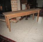 Landelijk bankje, vol hout, Ophalen, Zo goed als nieuw, Hout