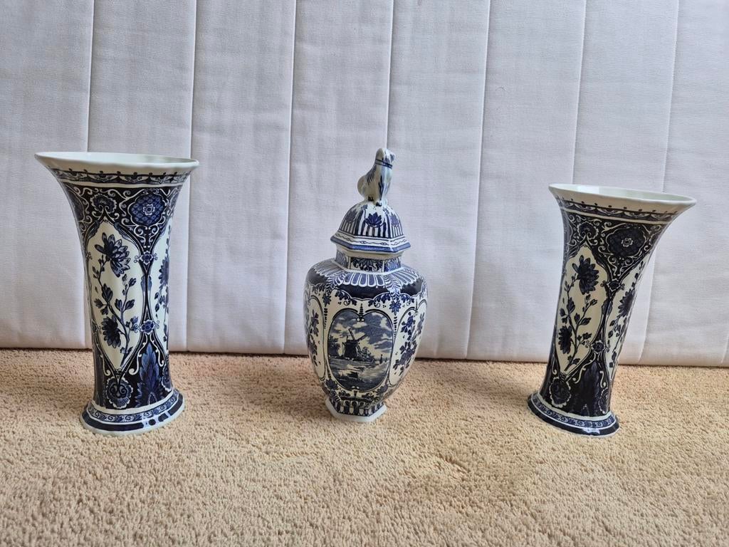 Delfts blauw kaststel, Ophalen of Verzenden