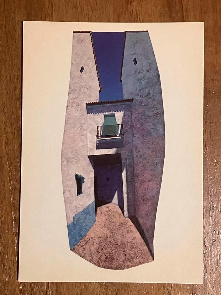 Paul Critchley 'The Alleyway, during the day' 1997, Verzamelen, Ansichtkaarten | Themakaarten, Ongelopen, 1980 tot heden, Stad of Dorp