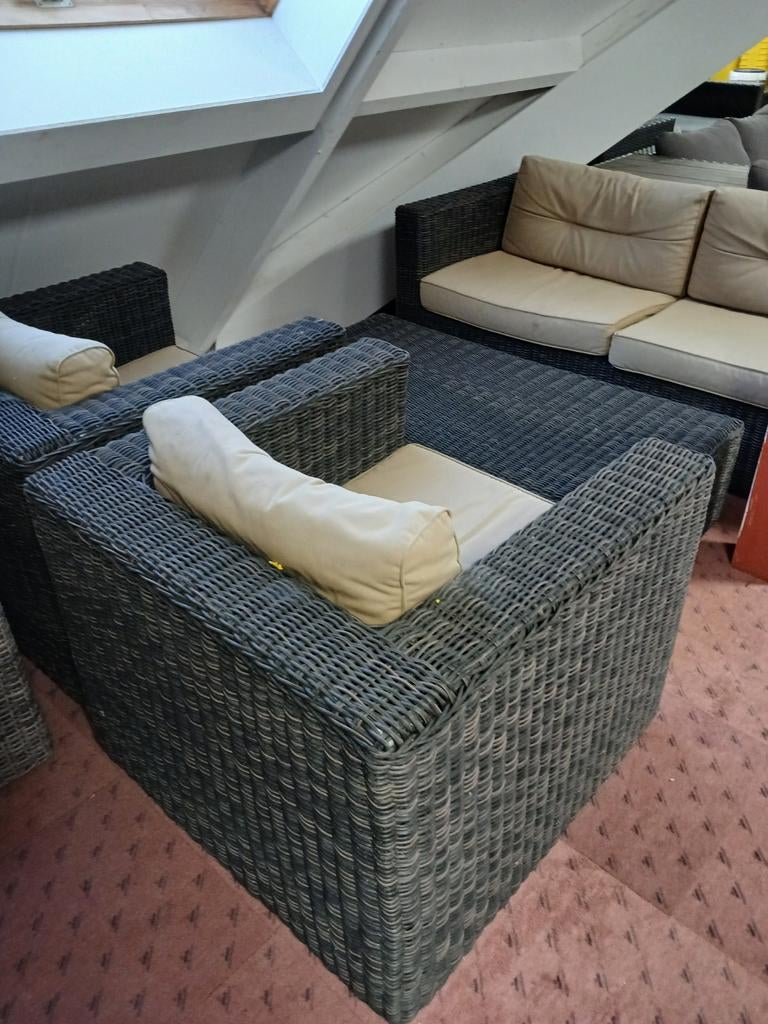 Loungeset tuinset, Ophalen