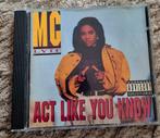 MC Lyte Act like you know 1991 us cd album, Ophalen of Verzenden, 1985 tot 2000, Zo goed als nieuw