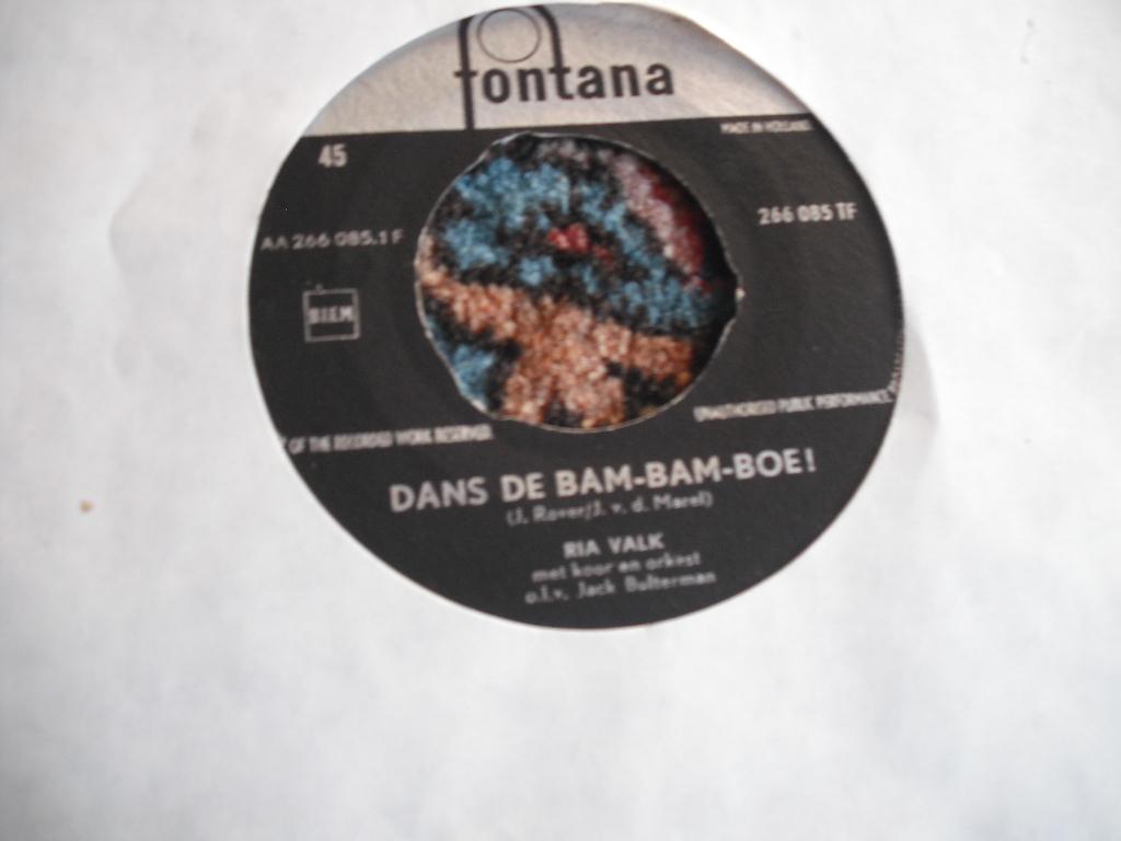 Ris Valk - Dans de Bam Bam Boe., Ophalen of Verzenden, Zo goed als nieuw, 12 inch, Levenslied of Smartlap