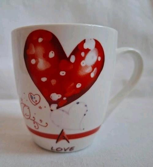 Mokje LOVE met rood hart, Huis en Inrichting, Ophalen of Verzenden, Zo goed als nieuw, Overige stijlen