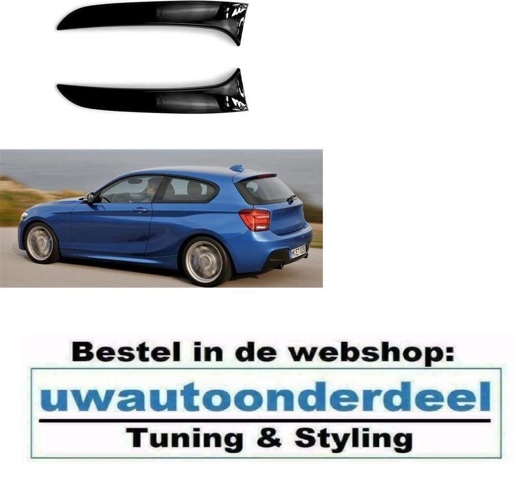 Achterraam Spoiler Canard Zwart Bmw 1 Serie F20 F21, Verzenden