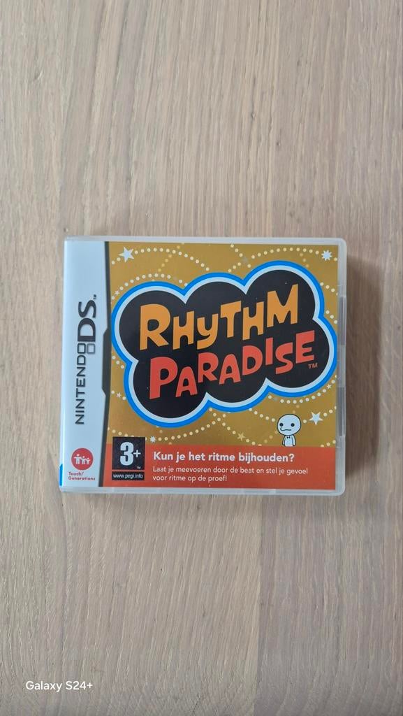 Rhythm Paradise Nintendo DS, 1 speler, Ophalen of Verzenden, Zo goed als nieuw, Vanaf 3 jaar