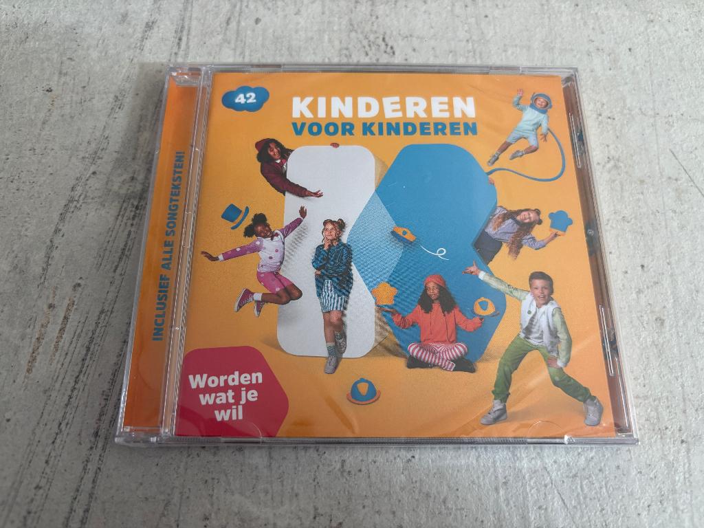 Kinderen voor Kinderen 42 - Worden Wat Je Wil (NIEUW) CD, Cd's en Dvd's, Cd's | Kinderen en Jeugd, Ophalen of Verzenden, Nieuw in verpakking