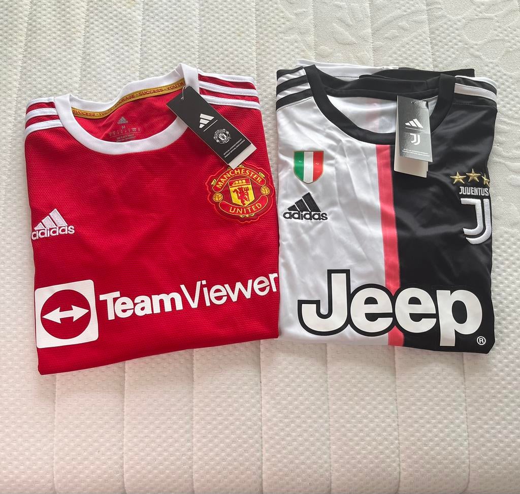 2x Ronaldo shirts, Shirt, Verzenden, Nieuw, Maat M