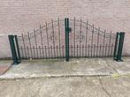 Inrijpoort Verzinkte en gecoate poort, 100 tot 150 cm, Nieuw, Ophalen of Verzenden, IJzer