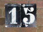 Circus Nummerbordjes - Aluminium - Huisnummer, Ophalen of Verzenden, Gebruikt