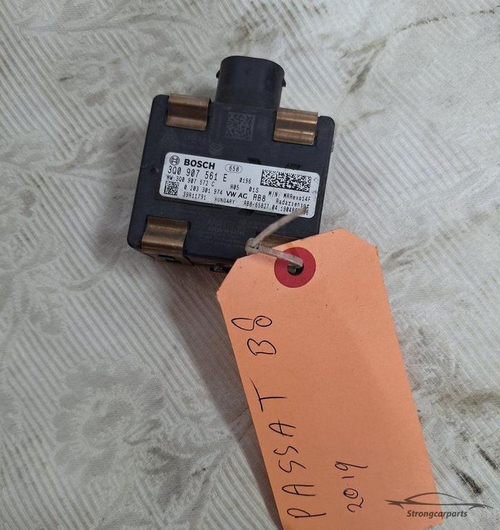 Radarsensor Afstandssensor VW Passat B8 3G 3Q0907561E 2019, Auto-onderdelen, Elektronica en Kabels, Volkswagen, Gebruikt, Ophalen of Verzenden