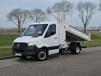 MERCEDES-BENZ SPRINTER 514 kipper kist airco!, Auto's, Gebruikt, Euro 6, Wit, Mercedes-Benz