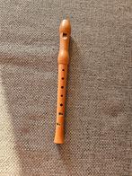 Houten blokfluit jaren 80, Muziek en Instrumenten, Ophalen of Verzenden, Gebruikt, Sopraan of Sopranino