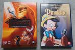 Disney dvd's Pinokkio en The Lion King, Alle leeftijden, Ophalen of Verzenden, Zo goed als nieuw, Film