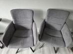 6 Draaibare Eetkamerstoelen Grijs - Profijt Meubel, Ophalen, Modern, Draaibaar, Zo goed als nieuw, Vijf, Zes of meer stoelen