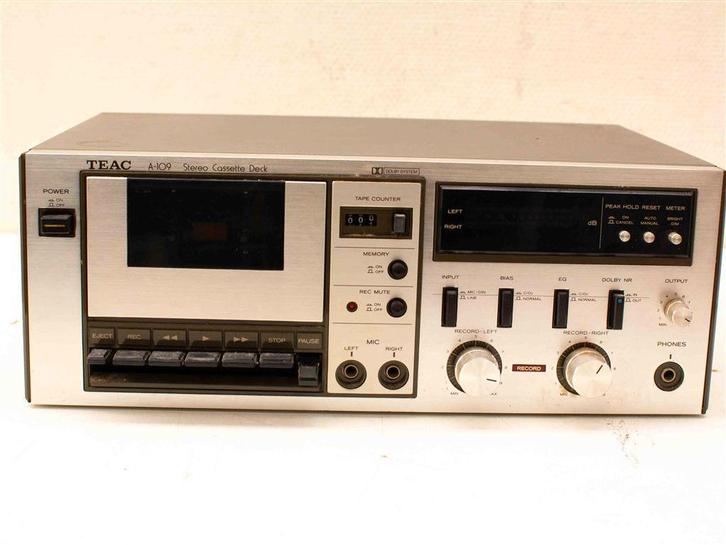 Teac Stereo Cassette Deck 38477, Audio, Tv en Foto, Stereo-sets, Gebruikt, Overige merken, Ophalen of Verzenden