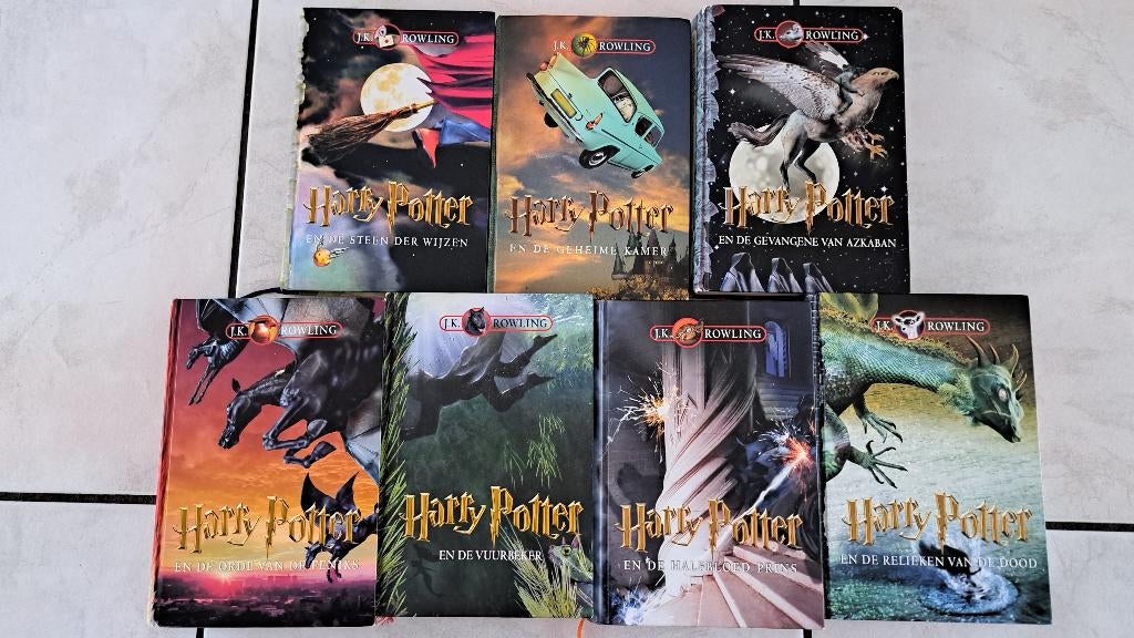 Rowling : Harry Potter Compleet 7 delen HC, Boeken, Ophalen of Verzenden, Zo goed als nieuw, J.K. Rowling