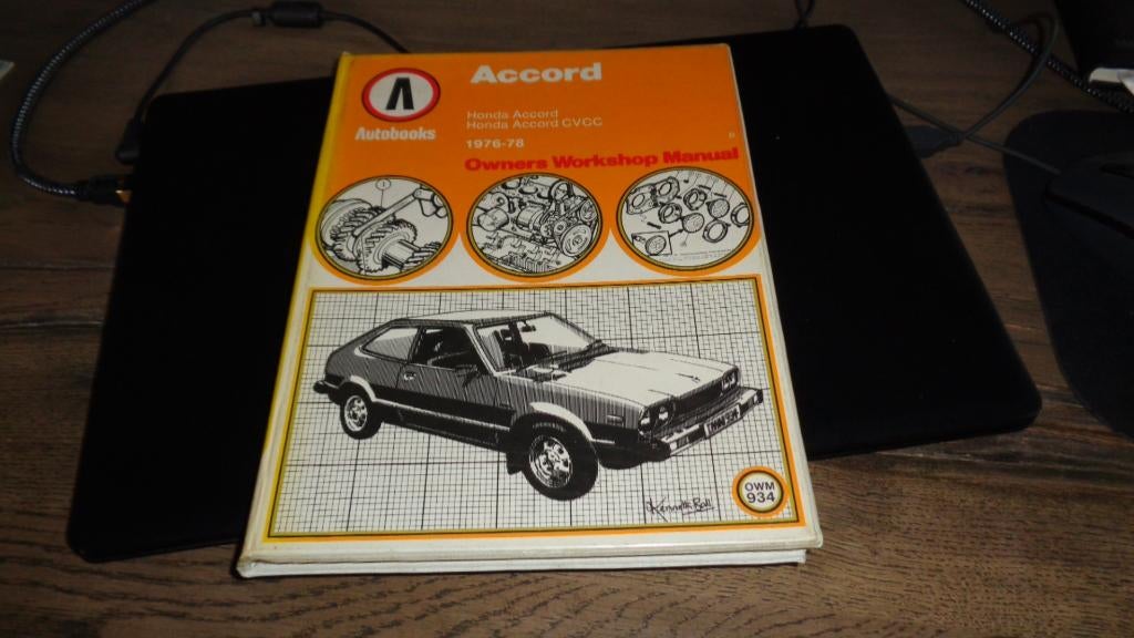 WerkplHandboek HONDA ACCORD en ACCORD CVCC   (NIEUW), Verzenden, Nieuw, Honda