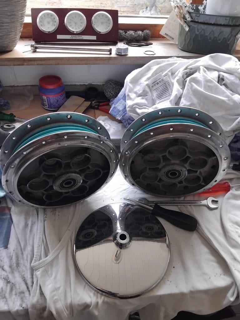 Een set wissel nafen, Fietsen en Brommers, Brommeronderdelen | Zundapp, Ophalen