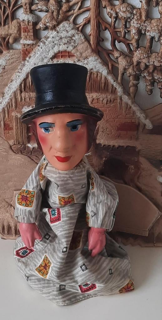 Oude Poppenkastpop, Antiek en Kunst, Verzenden