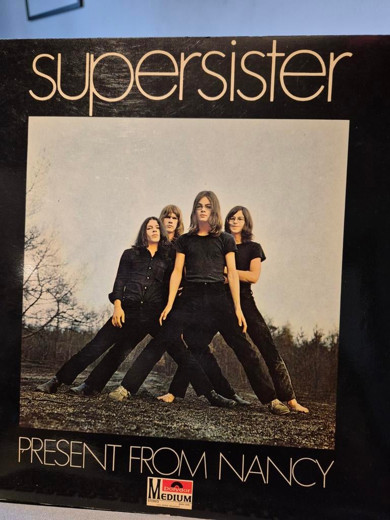 Supersister Present from Nancy lp gatefold., Ophalen of Verzenden, Gebruikt, 12 inch
