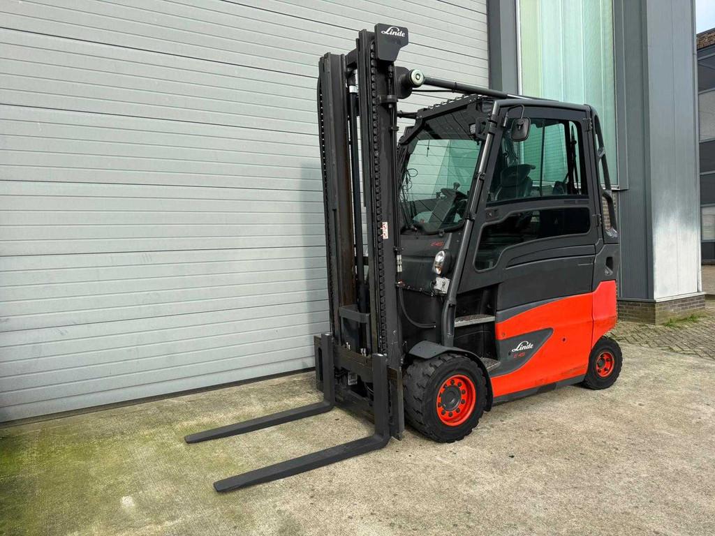 Linde - E-45-HL-01-600 - 4.4M Duplex - Vorkheftruck, Elektrisch, Heftruck, Linde