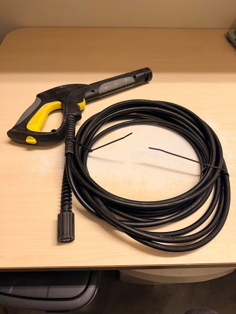 Kärcher pistool met hogedrukslang 10 meter, Ophalen of Verzenden, Gebruikt, Elektrisch