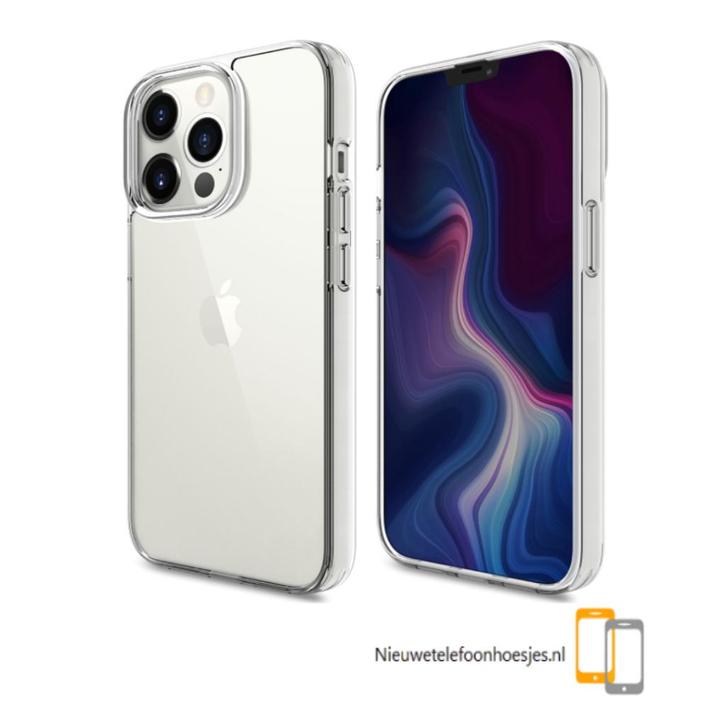 Apple Iphone 13 Pro siliconen hoesje - Transparant, Telecommunicatie, Mobiele telefoons | Hoesjes en Frontjes | Apple iPhone, Nieuw