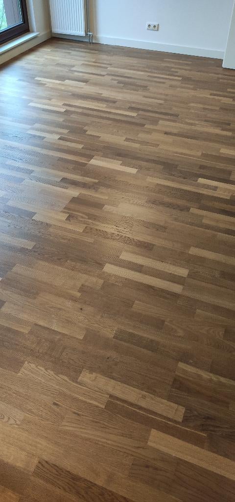 Quick Step Parket (type: gerookte eik Havana mat), Gebruikt, 10 m² of meer, 10 tot 30 cm, Hout