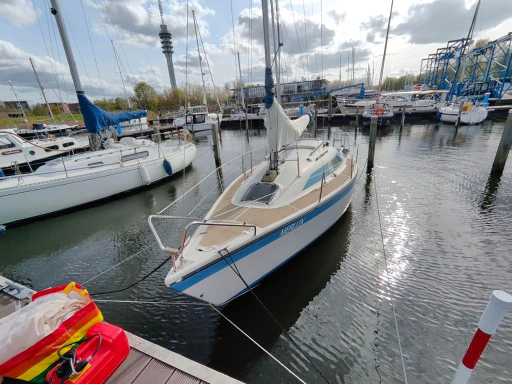 Dehler Delya 25 Compact en Zeewaardig Zeiljacht, Watersport en Boten, Kajuitzeilboten en Zeiljachten, Ophalen, Gebruikt, Diesel