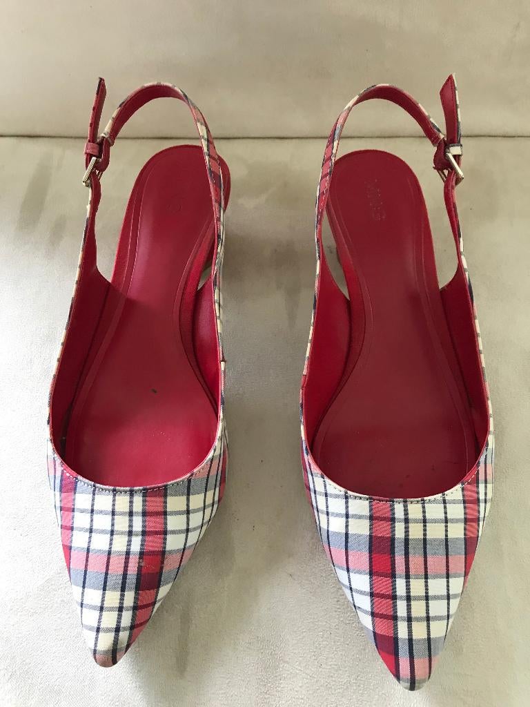 Mango slingbacks, maat 38, Kleding | Dames, Schoenen, Pumps, Ophalen of Verzenden, Zo goed als nieuw, Overige kleuren