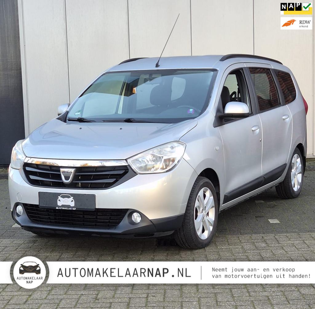 Dacia Lodgy 1.2 TCe Prestige 5p / Org NL / Navi / Trekhaak /, Voorwielaandrijving, Euro 5, Gebruikt, Parkeersensor
