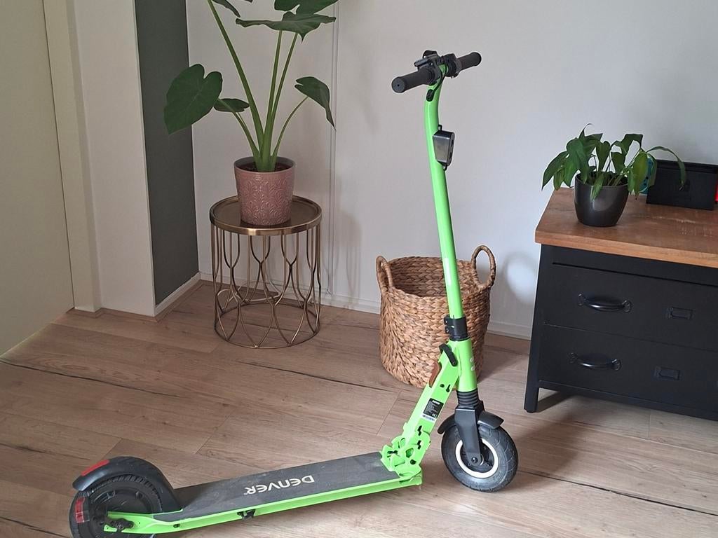 Groene elektrische step Denver, Fietsen en Brommers, Steps, Ophalen of Verzenden