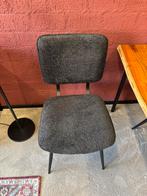 Donkergrijze stoel met stoffen bekleding, Huis en Inrichting, Stoelen, Ophalen, Gebruikt, Eén, Stof