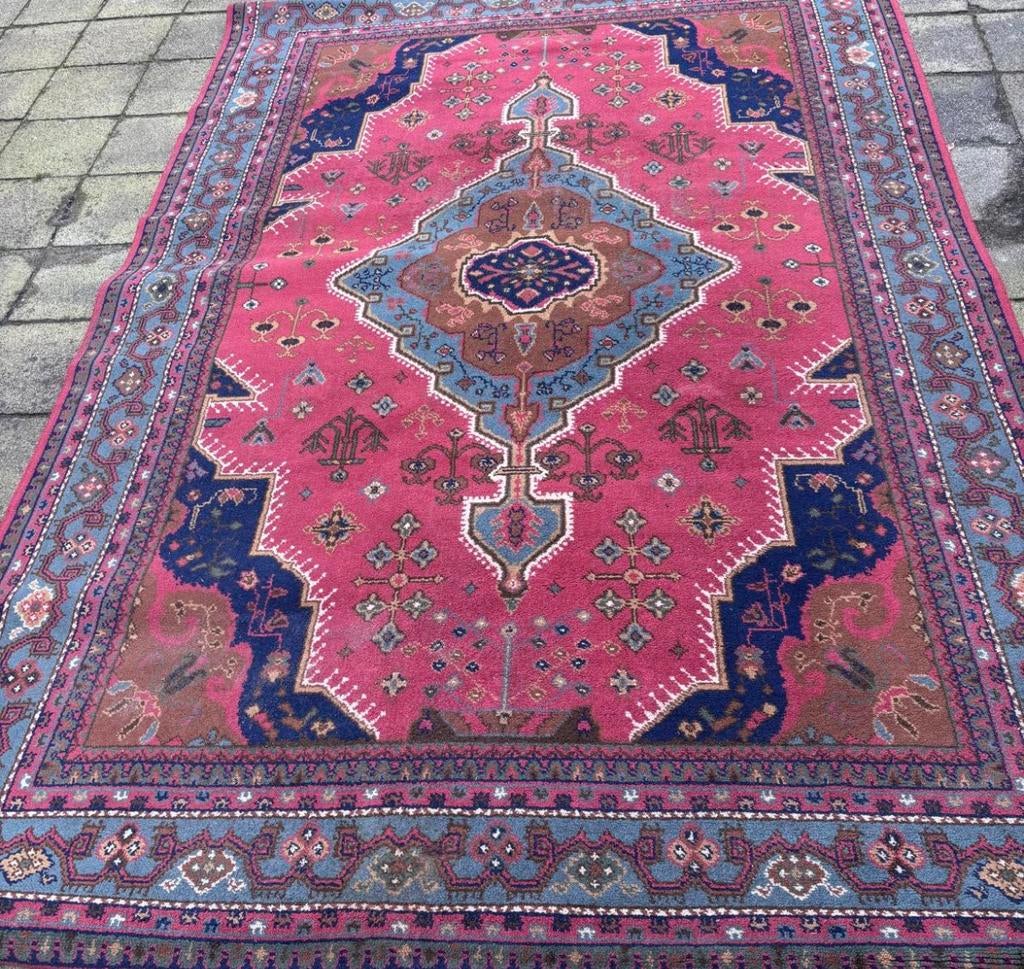 Vloerkleed van Brink en Campman.100%wol.200x300cm.Kashmir, Ophalen, Overige kleuren, Perzisch, 200 cm of meer