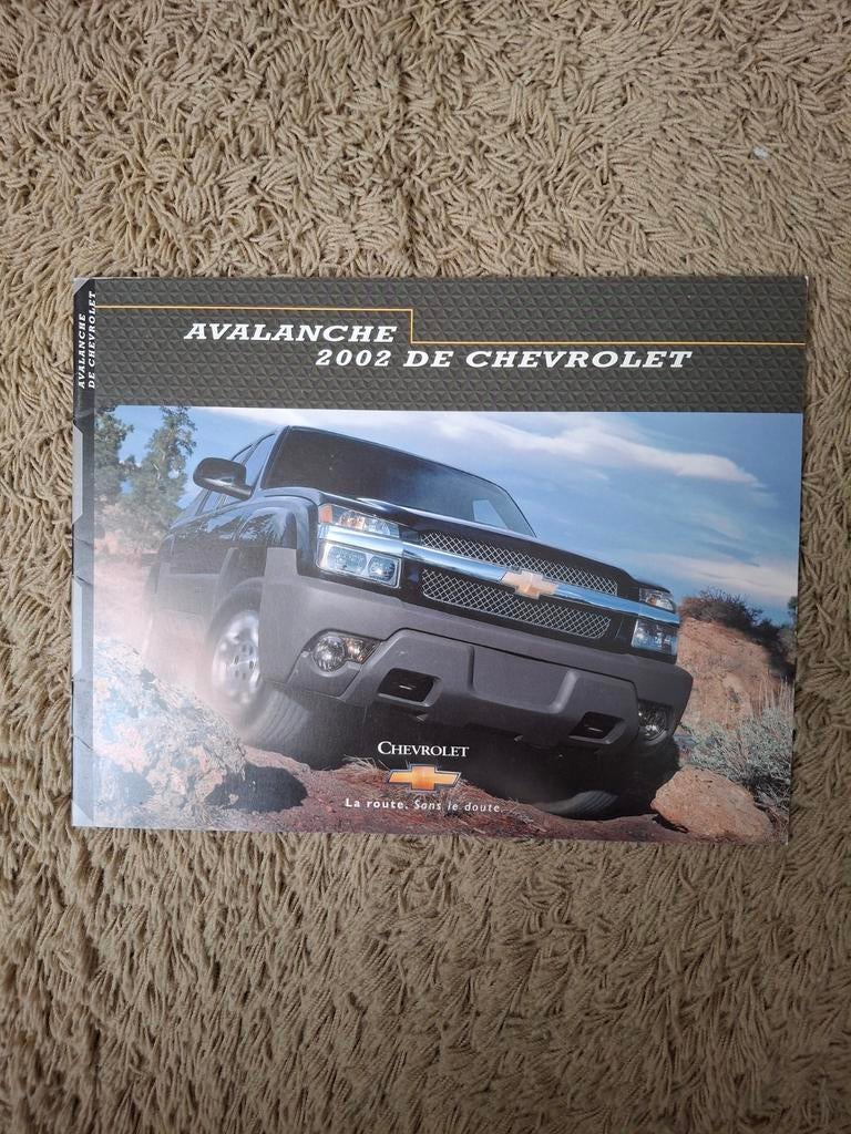 Autofolder Chevrolet Avalanche, Verzenden, Chevrolet
