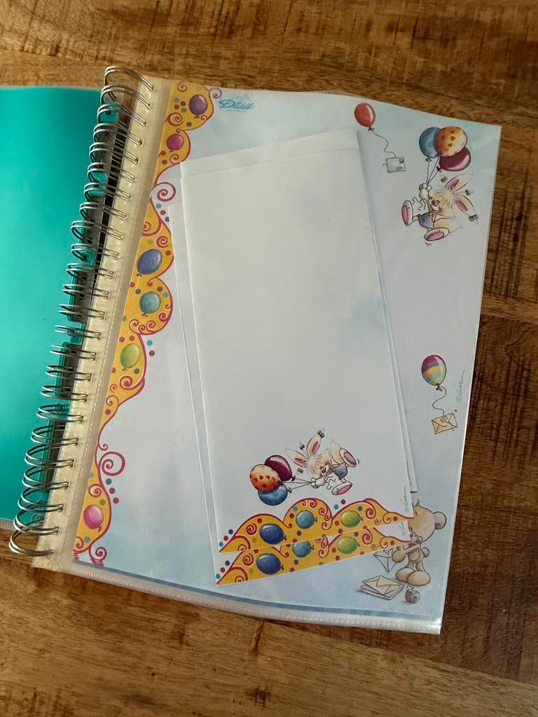 Diddl: 2 volle mappen met briefpapier, Verzamelen, Diddl, Ophalen of Verzenden, Zo goed als nieuw, Papier, Kaart of Schrift