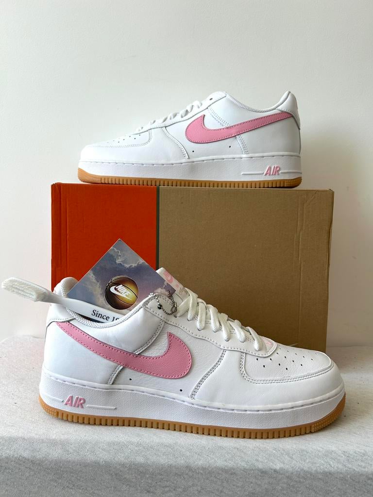 Nike Air Force 1 Low '07 Color of the Month Pink Gum (EU 46), Wit, Nike, Nieuw, Ophalen of Verzenden