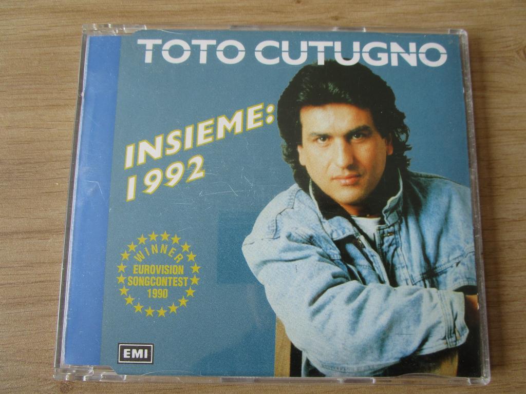 Cd single van Toto Cutugno - Insieme 1992, 1 single, Ophalen of Verzenden, Zo goed als nieuw, Pop