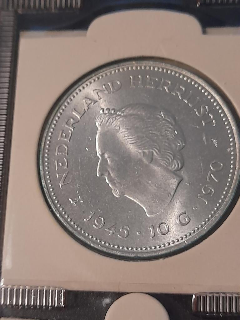 Nederlandse zilveren 10 gulden munt 1945-1970, Postzegels en Munten, Munten | Nederland, Ophalen of Verzenden