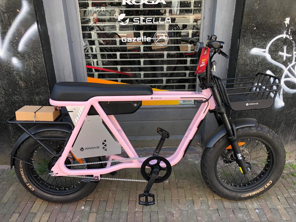 Fietshokje Houtplein: Raaks Model X Elektrische Fatbike S7