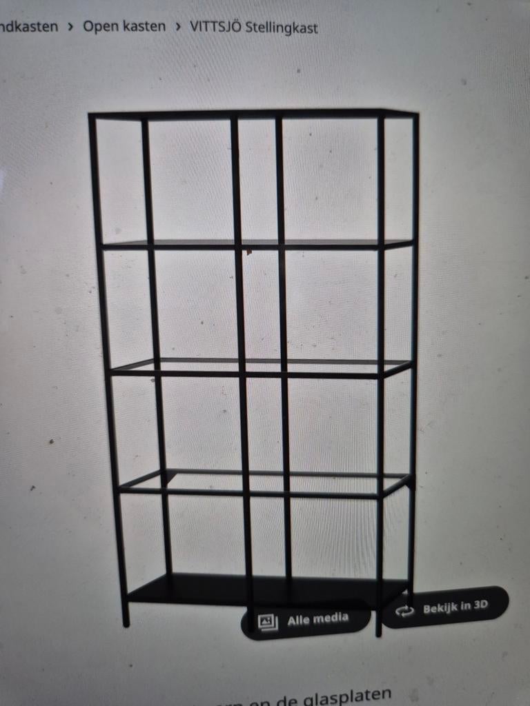 Ikea Vittsjo kast, Ophalen, Zo goed als nieuw